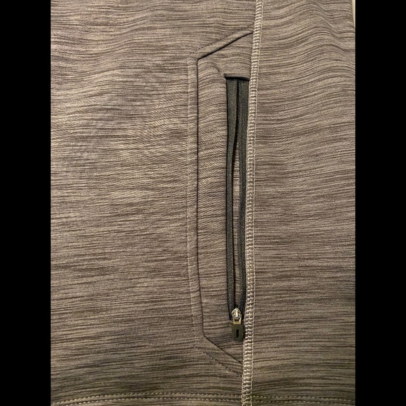 North End Sport Jacket Men’s L Gray Full Zip PIZZA HUT Logo NWOT - Picture 9 of 14